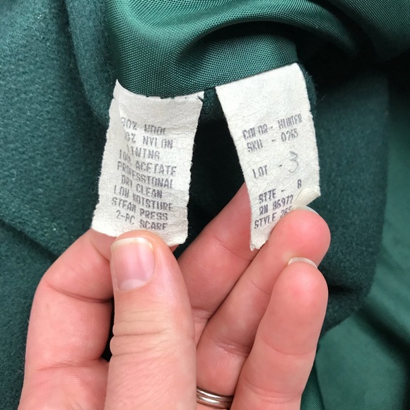 VTG Spencer Douglas Oversized Wool Blazer 80s 90s - Picture 6 of 8